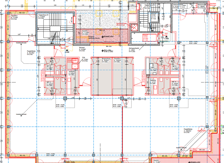 Bürofläche zur Miete provisionsfrei 721 m² Bürofläche teilbar ab 721 m² Innenstadt Bochum 44787