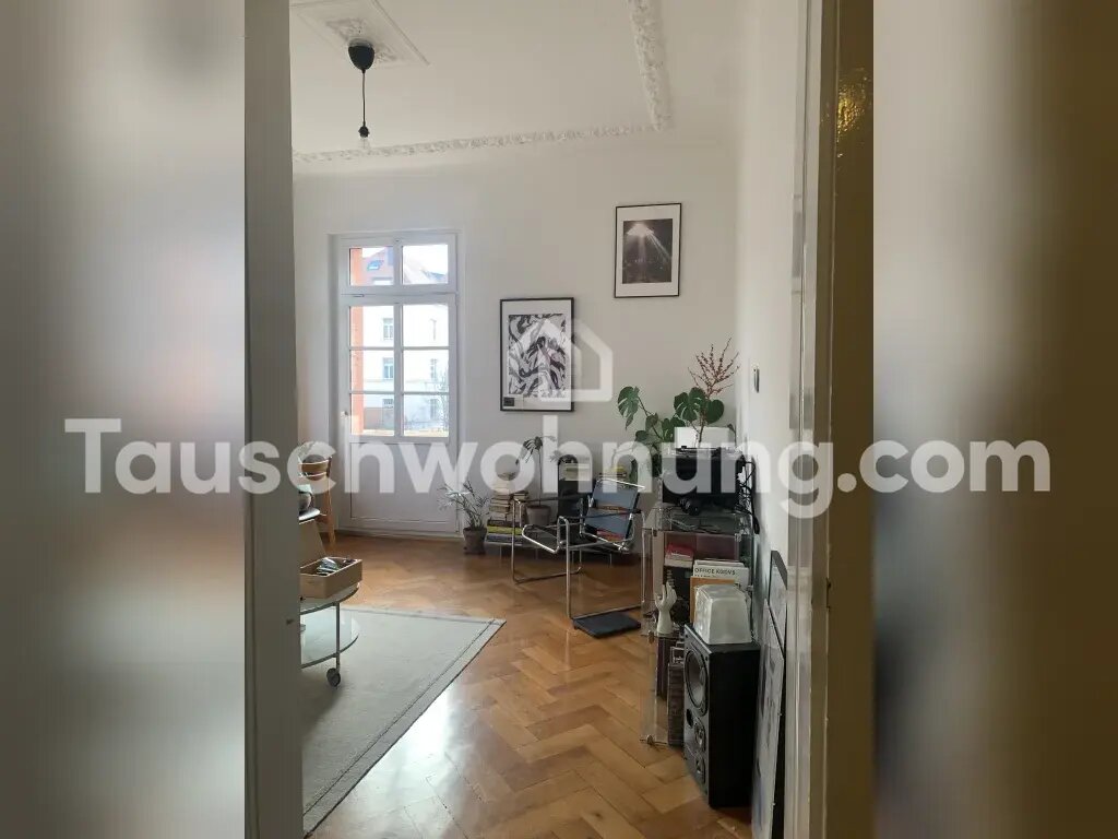 Wohnung zur Miete Tauschwohnung 605 € 3 Zimmer 82 m²<br/>Wohnfläche 1.<br/>Geschoss Plagwitz Leipzig 04229