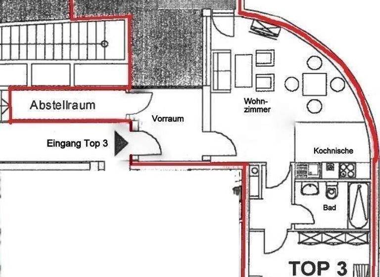 Wohnung zum Kauf 228.000 € 2 Zimmer 63,5 m² EG Baden 2500