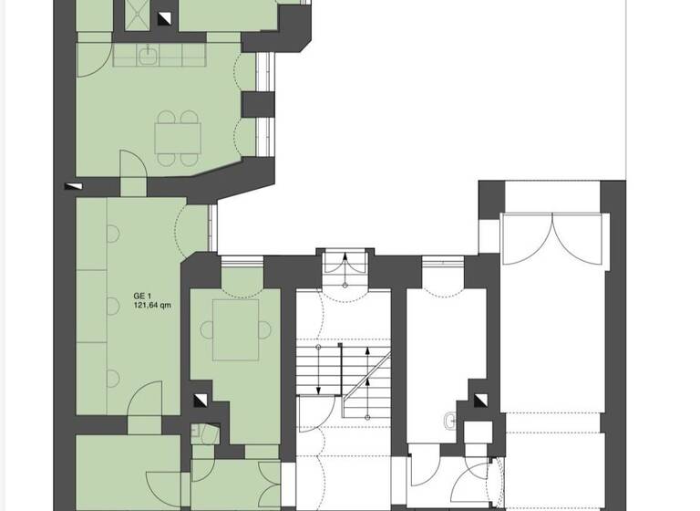 Wohnung zur Miete 2.480 € 8 Zimmer 122 m² frei ab sofort Kreuzberg Berlin 10967