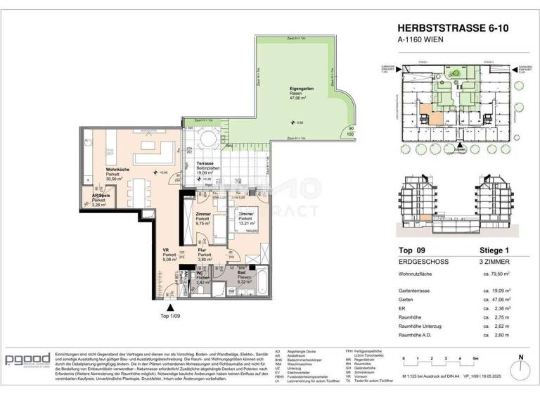 Wohnung zum Kauf 539.400 € 3 Zimmer 79,4 m² frei ab 01.09.2028 Wien 1160