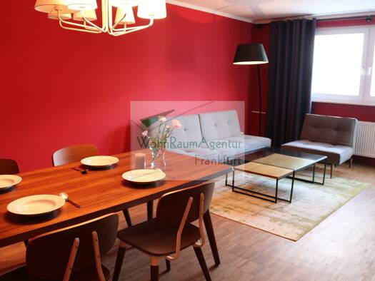 Wohnung zur Miete auf Zeit 1.140 € 1,5 Zimmer 43 m² frei ab sofort Bornheim Frankfurt am Main 60316