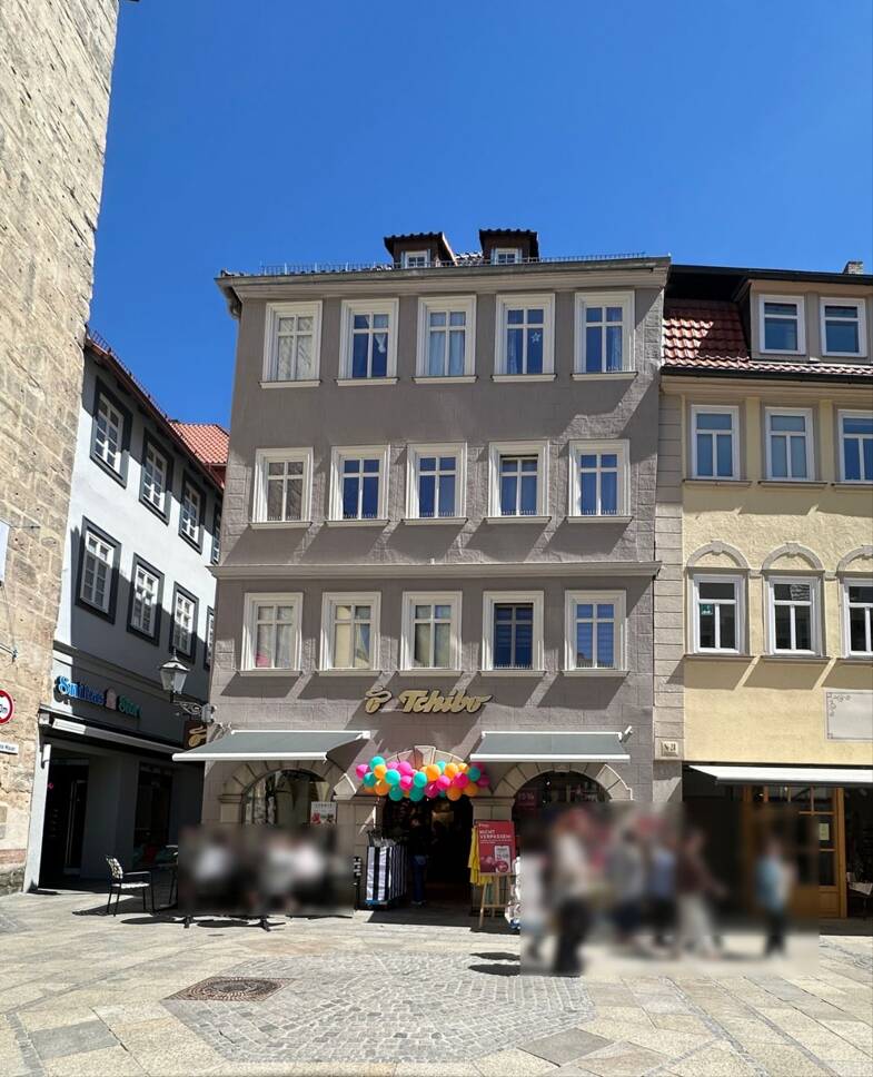 Wohn- und Geschäftshaus zum Kauf als Kapitalanlage geeignet 2.100.000 € 725 m² 258 m² Grundstück Coburg Coburg 96450