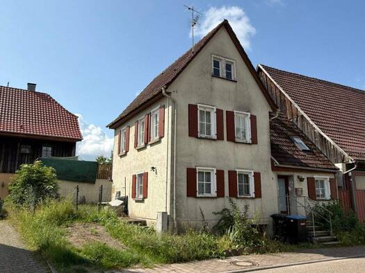 Einfamilienhaus zum Kauf 85.000 € 5 Zimmer 107 m² 211 m² Grundstück Obersteinach Ilshofen 74532