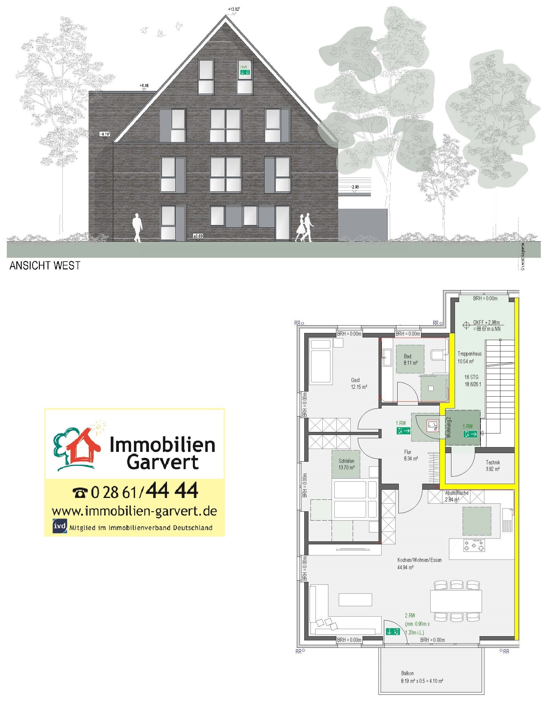 Wohnung zum Kauf 285.000 € 3 Zimmer 94 m²<br/>Wohnfläche Hochmoor Gescher 48712