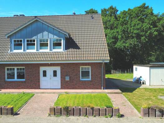 Doppelhaushälfte zum Kauf 440.000 € 6 Zimmer 174 m² 1.255 m² Grundstück Gewerbestraße 8 Schwitschen Visselhövede 27374