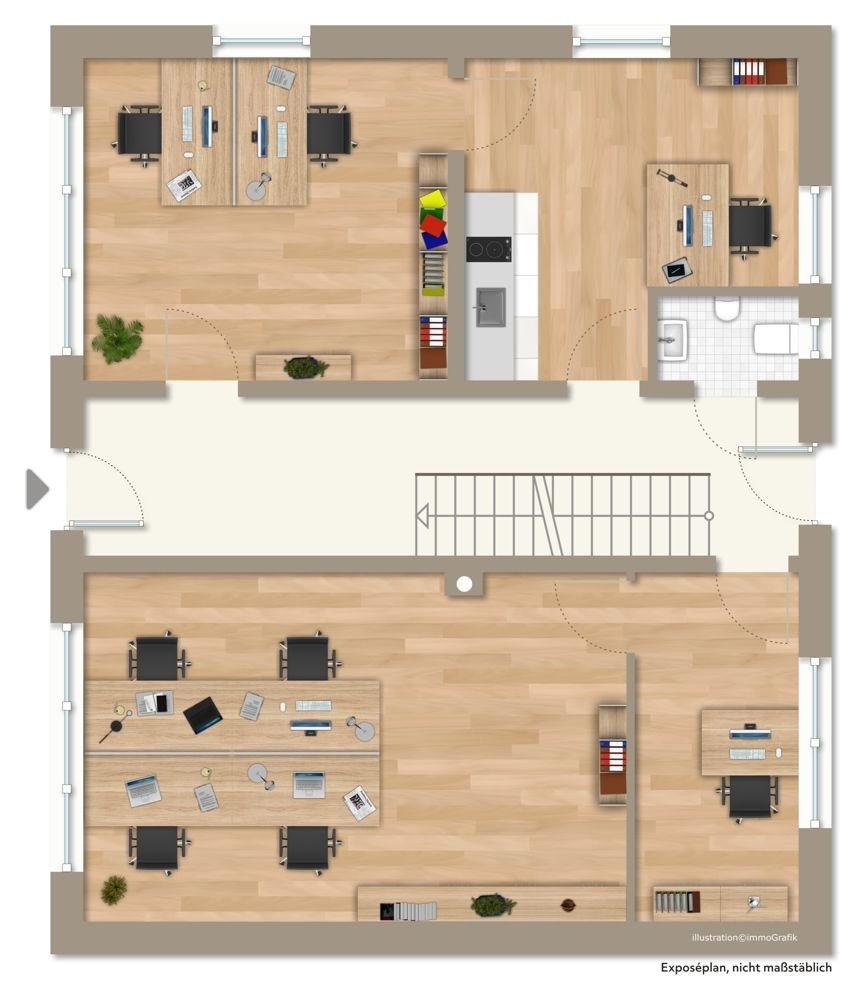 Bürofläche zur Miete 662 € 84,8 m²<br/>Bürofläche Hurlach 86857