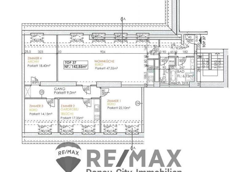 Wohnung zum Kauf 350.000 € 5 Zimmer 143,9 m² Wien 1100