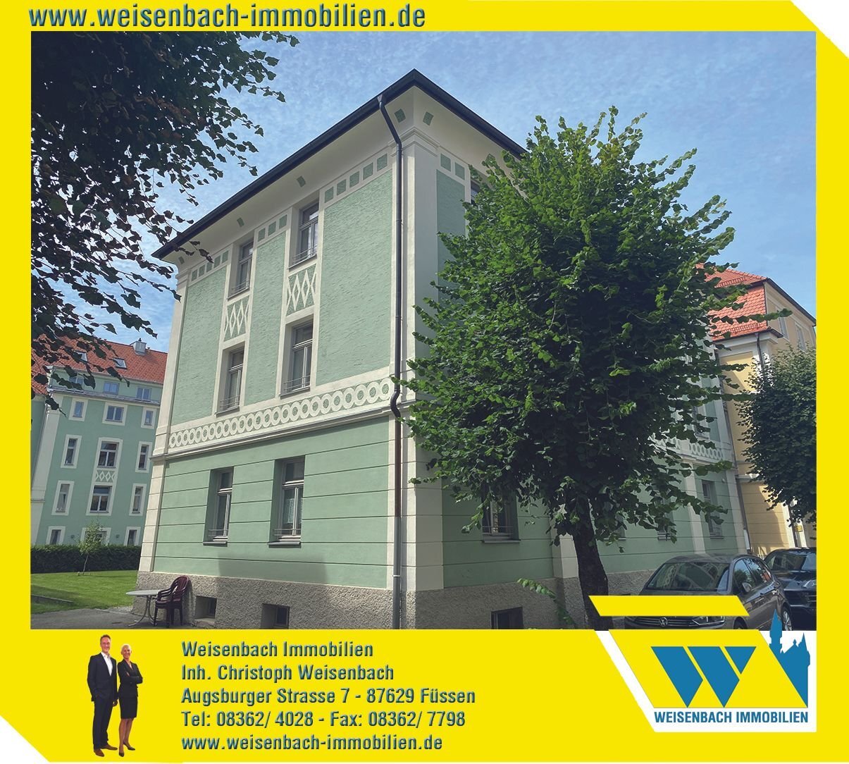 Wohnung zur Miete 620 € 2 Zimmer 52 m²<br/>Wohnfläche Füssen Füssen 87629