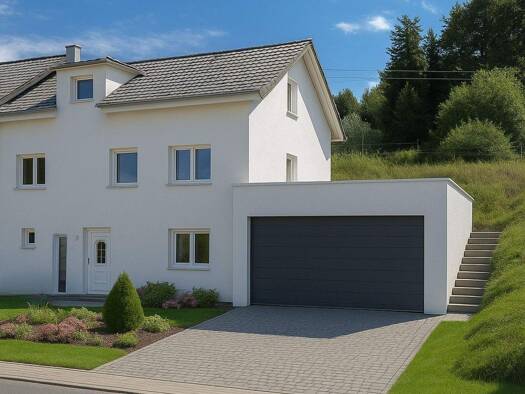 Doppelhaushälfte zum Kauf - Erstbezug 399.000 € 5 Zimmer 142,6 m² 347 m² Grundstück frei ab sofort Deilingen 78586