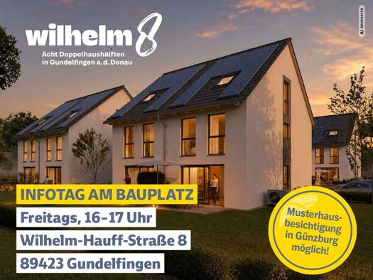Doppelhaushälfte zum Kauf 529.000 € 5 Zimmer 125 m² 302 m² Grundstück Gundelfingen Gundelfingen a.d.Donau 89423