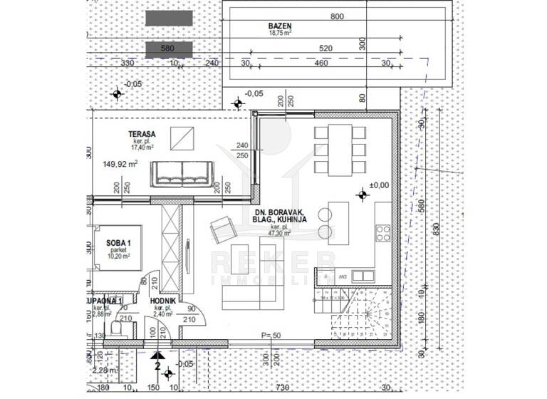 Doppelhaushälfte zum Kauf - Erstbezug 565.000 € 5 Zimmer 180 m² Malinska 51511
