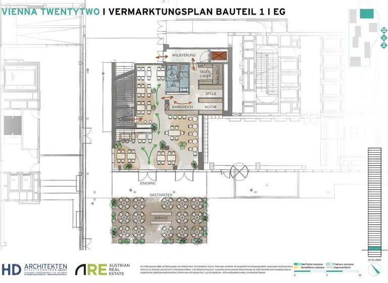 Ladenfläche zur Miete - Erstbezug 28,80 € Wien 1220