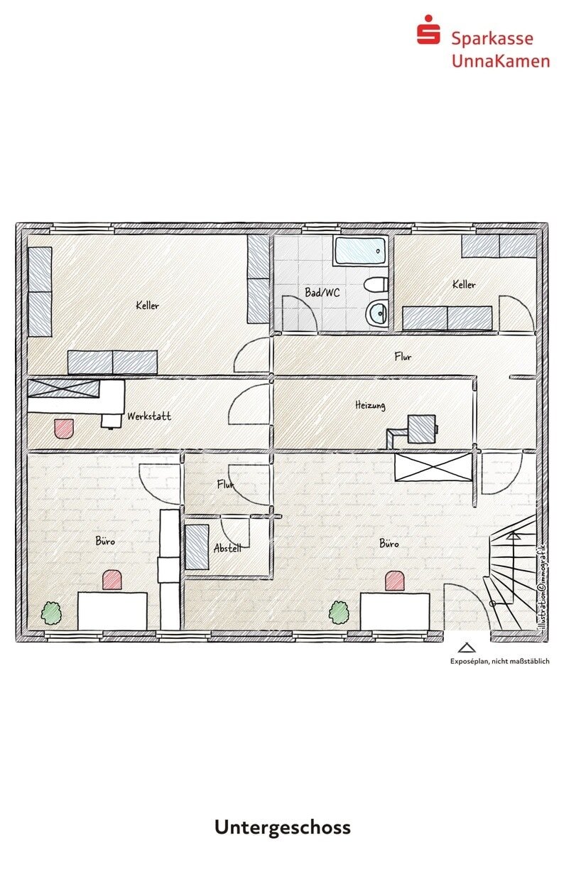 Doppelhaushälfte zum Kauf 271.000 € 4,5 Zimmer 153 m²<br/>Wohnfläche 447 m²<br/>Grundstück Massen Unna 59427