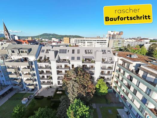 Wohnung zum Kauf - Erstbezug 339.000 € 2 Zimmer 55,5 m² 3. Geschoss frei ab 01.12.2026 Pillweinstraße 44 - 46 Waldegg Linz 4020