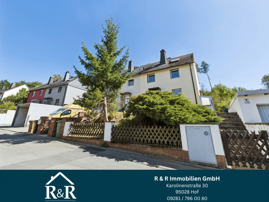 Doppelhaushälfte zum Kauf provisionsfrei 299.000 € 5 Zimmer 105 m² 548 m² Grundstück frei ab sofort Tannenweg 2 Innenstadt Hof 95032