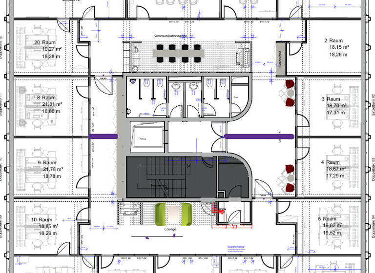 Bürofläche zur Miete provisionsfrei 10 € 270 m² Bürofläche Hummelsbüttel Hamburg / Hummelsbüttel 22339