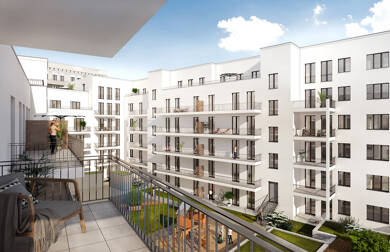 Wohnung zur Miete 1.506 € 4 Zimmer 111,5 m² 5. Geschoss Prager Straße 109 Reudnitz-Thonberg Leipzig 04317