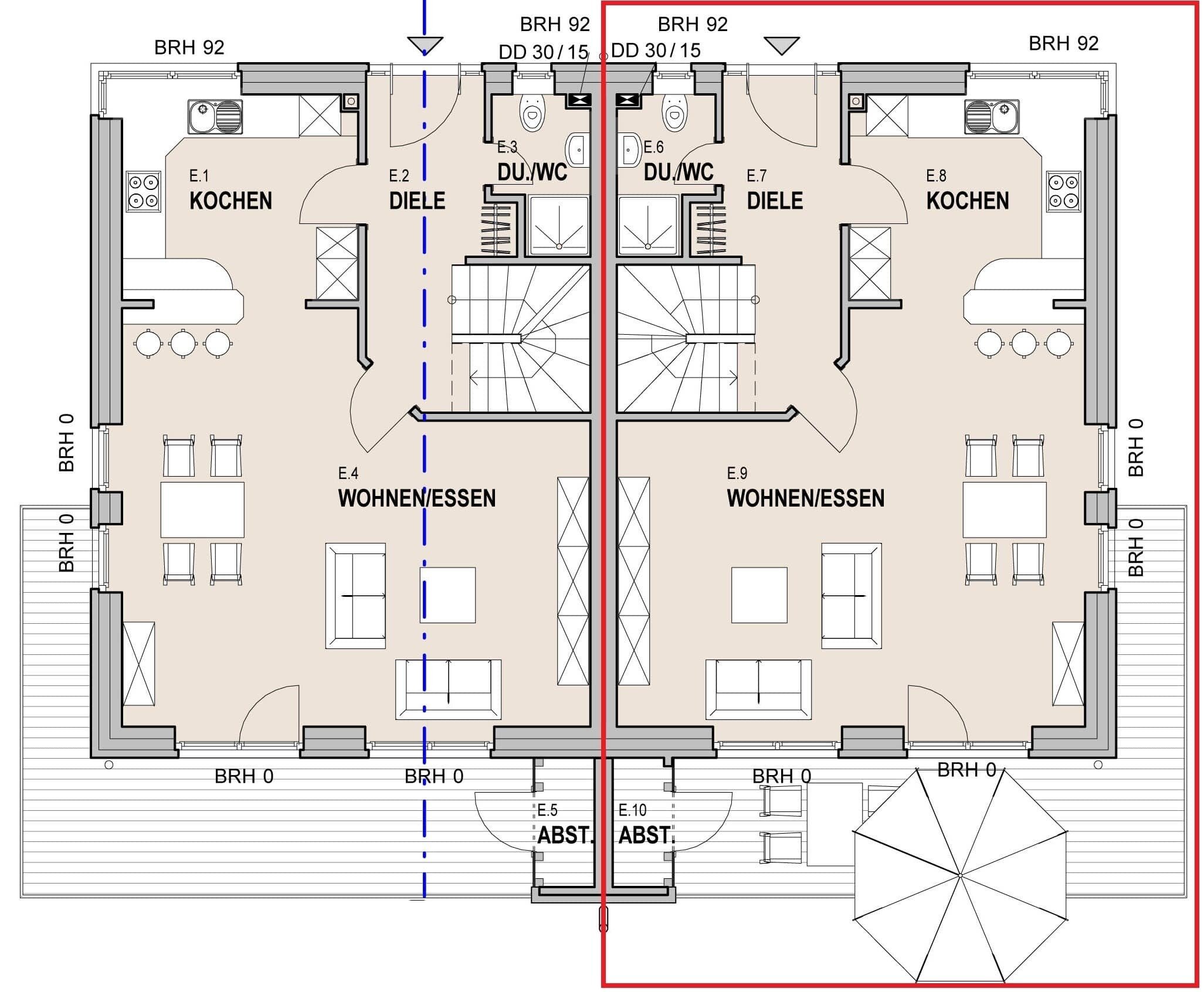 Doppelhaushälfte zum Kauf 667.120 € 5 Zimmer 160 m²<br/>Wohnfläche 410 m²<br/>Grundstück Buchholz Buchholz 21244