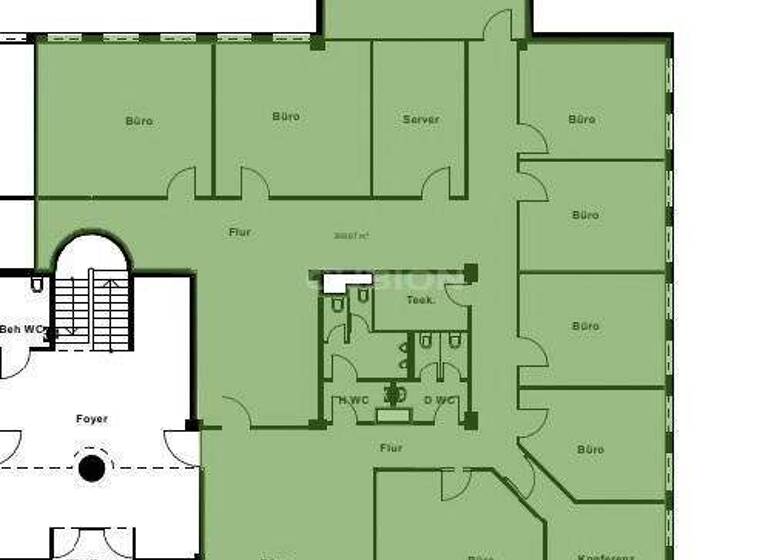 Büro zur Miete provisionsfrei 9,90 € 331 m² Bürofläche teilbar ab 331 m² Weitmar Bochum 44795