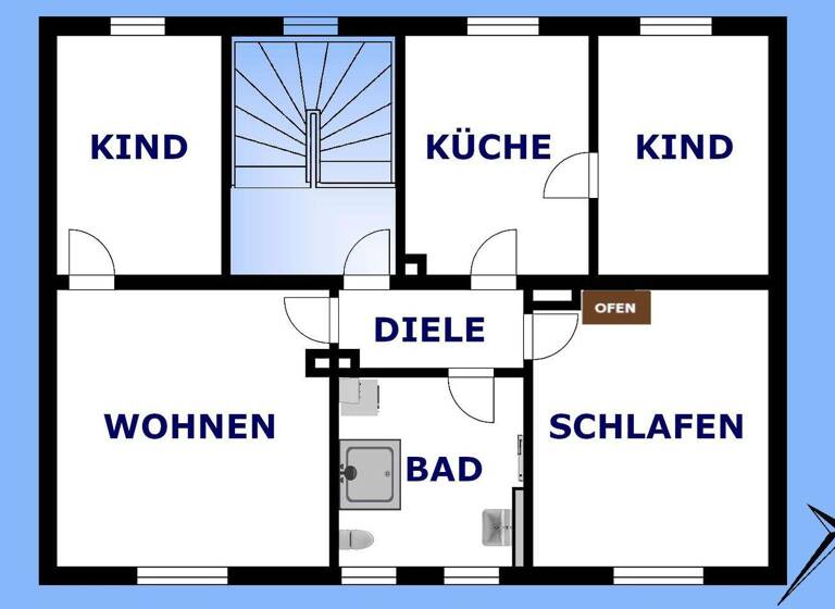Wohnung zur Miete 420 € 4 Zimmer 84 m² 1. Geschoss Pohlitzer Straße 106 Greiz 07973