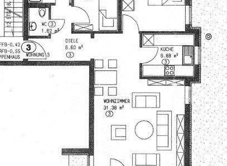 Wohnung zum Kauf 278.000 € 3,5 Zimmer 81 m² frei ab sofort Aalen 73431