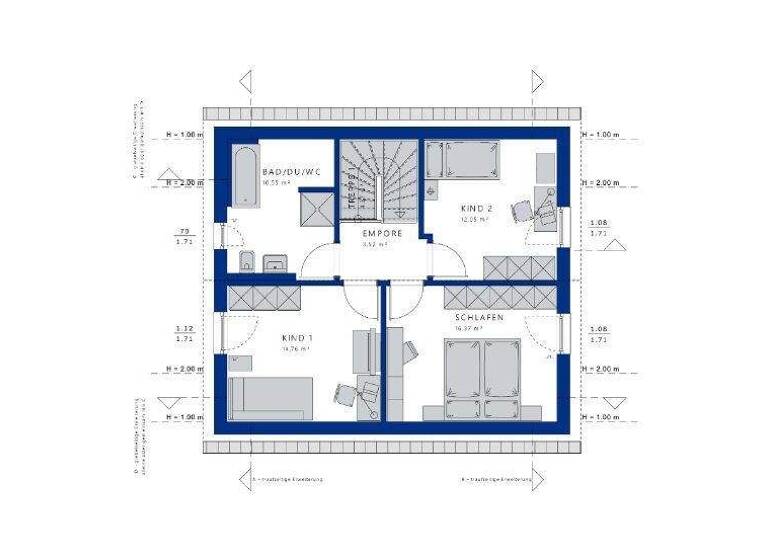 Einfamilienhaus zum Kauf provisionsfrei 374.879 € 4 Zimmer 125 m² 610 m² Grundstück Werdau 08412
