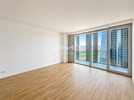 Wohnung zur Miete - Erstbezug 1.062 € 1 Zimmer 34,2 m² 41. Geschoss frei ab 01.11.2026 Donaustadt 1220