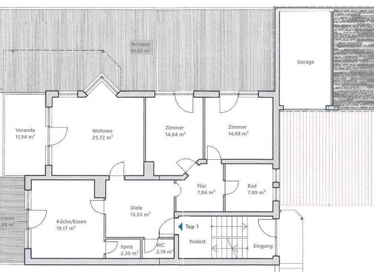 Terrassenwohnung zum Kauf 495.000 € 3 Zimmer 107,2 m² Dorfstraße 12a Patsch 6082