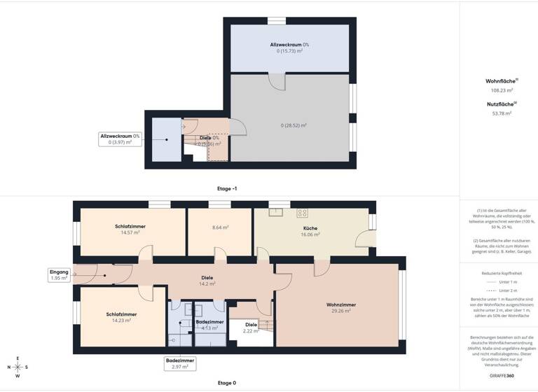 Bungalow zum Kauf 387.000 € 4 Zimmer 113 m² 600 m² Grundstück Oberneuland Bremen 28355