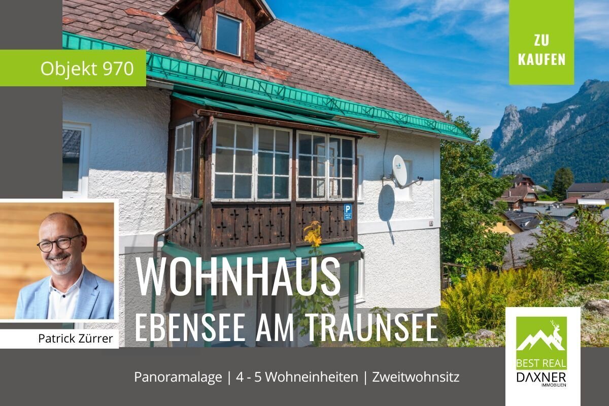 Haus zum Kauf 495.000 € 6 Zimmer 605 m²<br/>Grundstück Ebensee 4802