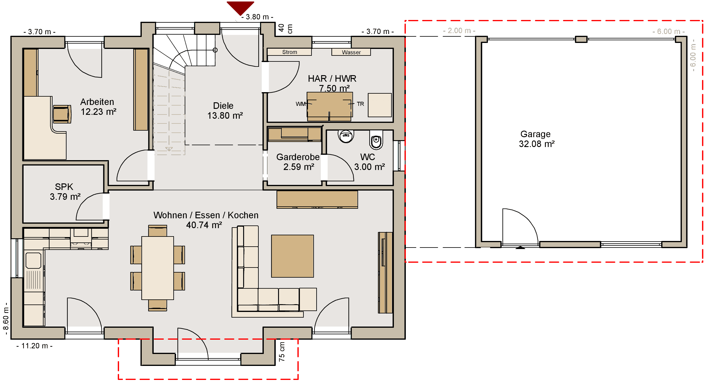 Villa zum Kauf provisionsfrei 505.756 € 157 m²<br/>Wohnfläche 850 m²<br/>Grundstück Maßbach Maßbach 97711