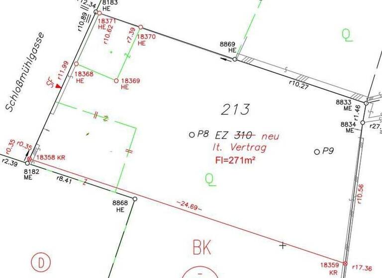 Grundstück zum Kauf provisionsfrei 249.000 € 271 m² Grundstück Leithagürtel 28 Bruck an der Leitha 2460