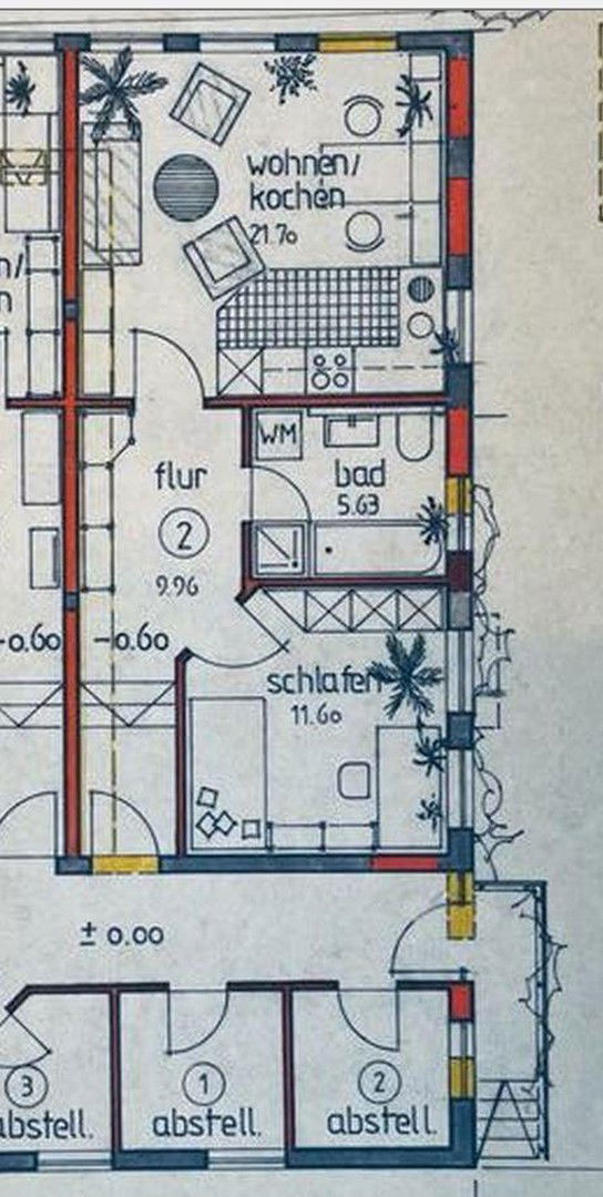 Wohnung zur Miete 585 € 2 Zimmer 47 m²<br/>Wohnfläche Zentrum - West Leipzig 04109