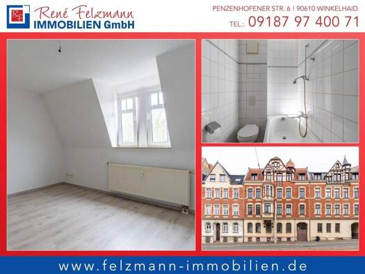 Wohnung zum Kauf 25.900 € 2 Zimmer 58,2 m² 3. Geschoss Straßberg Plauen im Vogtland 08527