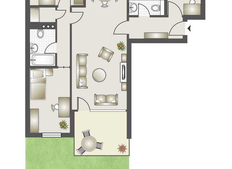 Wohnung zum Kauf 359.000 € 4 Zimmer 88 m²<br/>Wohnfläche EG<br/>Geschoss Billstedt Hamburg 22115