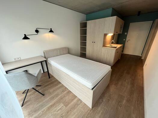 Wohnung zur Miete 690 € 1 Zimmer 18,5 m² frei ab sofort Gürtelstraße 36 Friedrichshain Berlin 10247