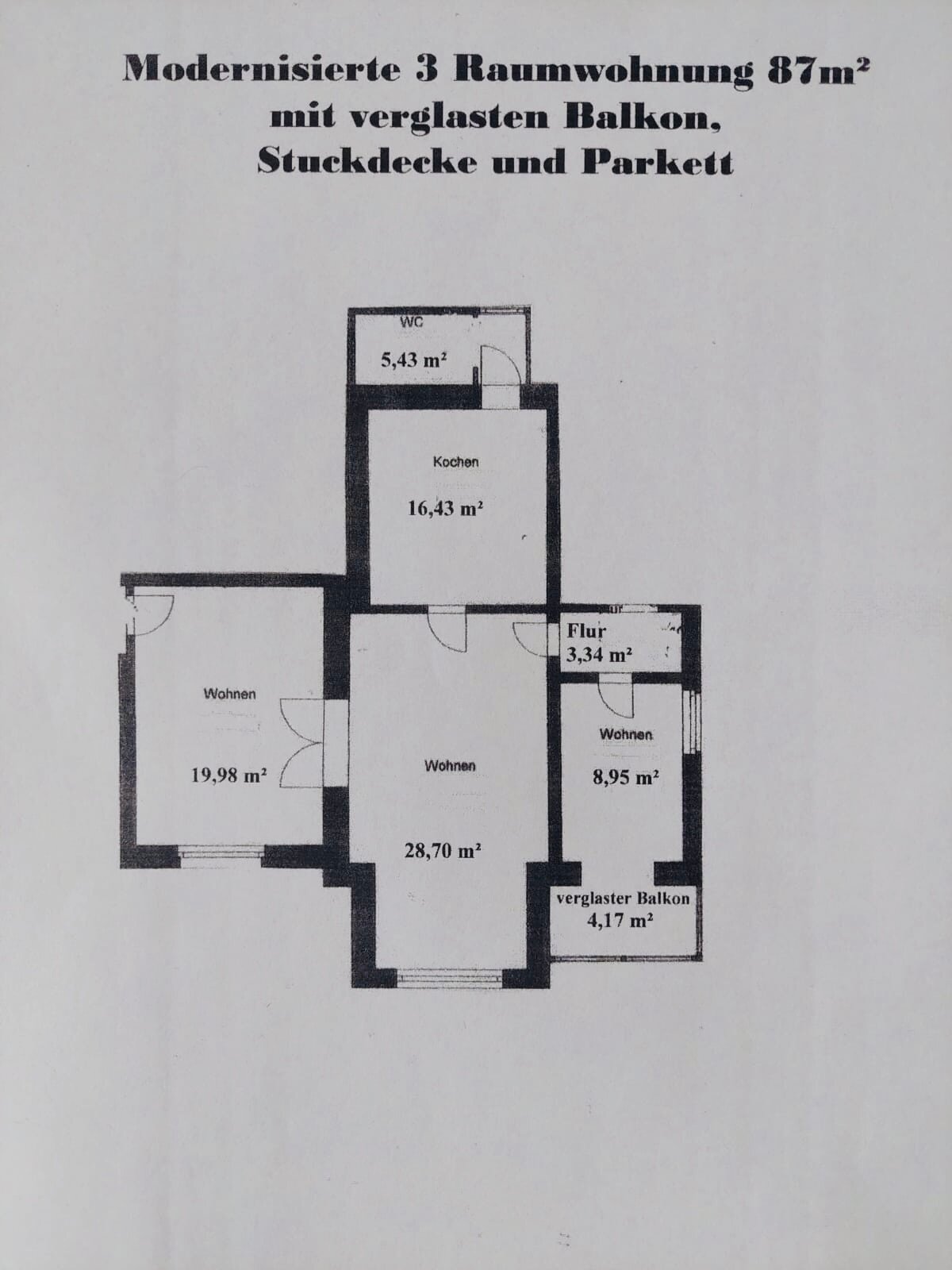 Wohnung zur Miete 687 € 3 Zimmer 87 m²<br/>Wohnfläche 1.<br/>Geschoss ab sofort<br/>Verfügbarkeit Georgenpromenade 70 Sangerhausen Sangerhausen 06526