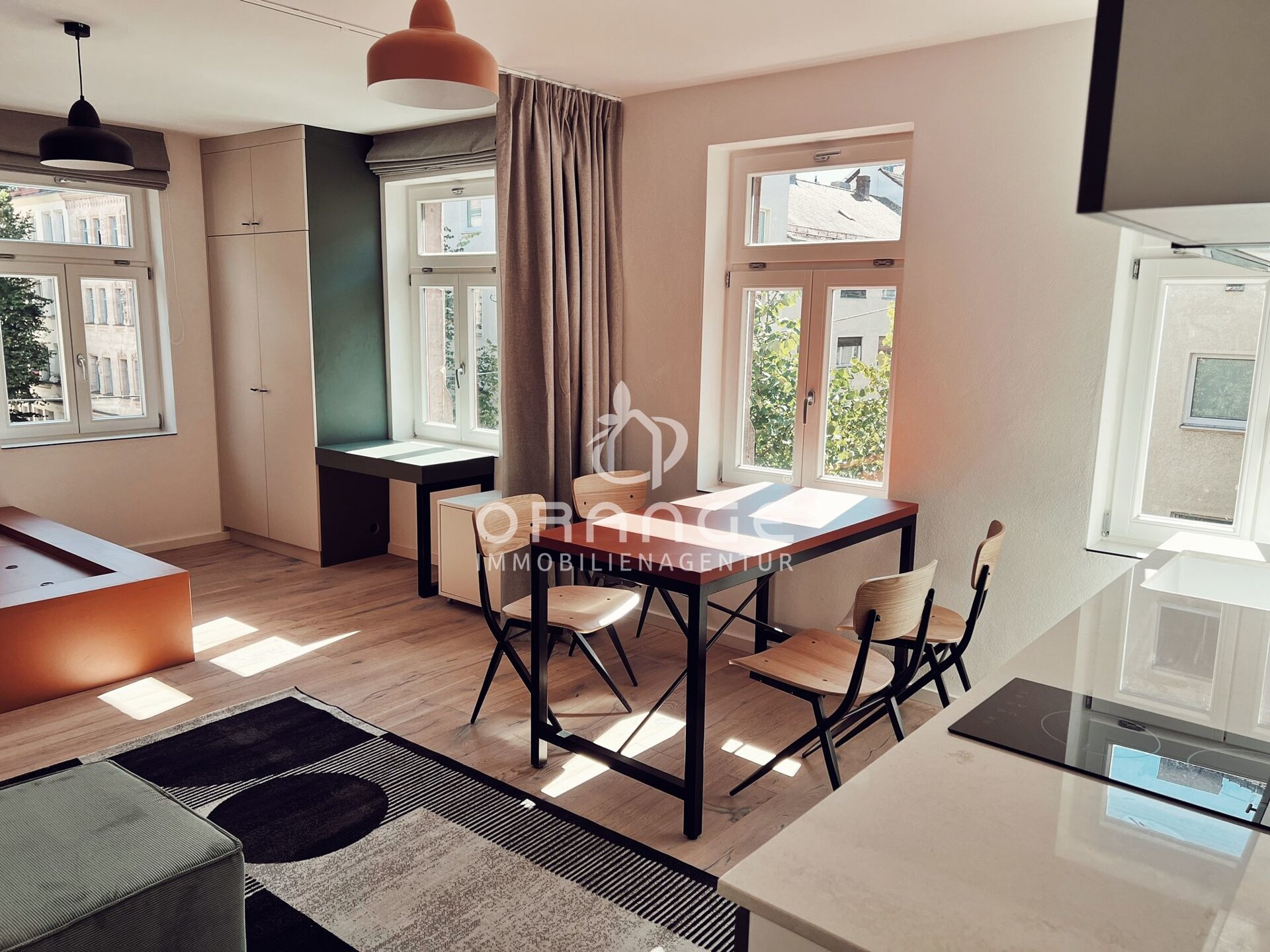 Wohnung zur Miete 880 € 1 Zimmer 31,9 m²<br/>Wohnfläche 01.01.2025<br/>Verfügbarkeit Bärenschanze Nürnberg 90429