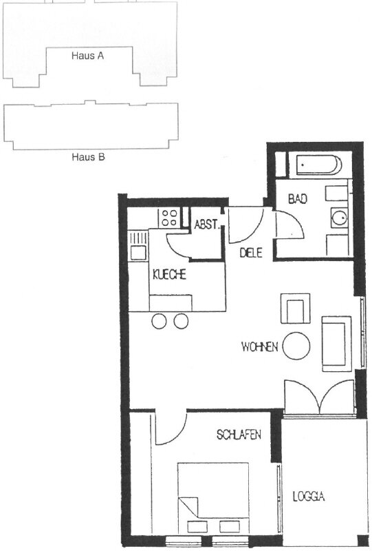 Wohnung zur Miete 340 € 2 Zimmer 53,3 m²<br/>Wohnfläche 3.<br/>Geschoss C.-A.-Fischer-Straße 26 Ebersdorf 140 Chemnitz 09131