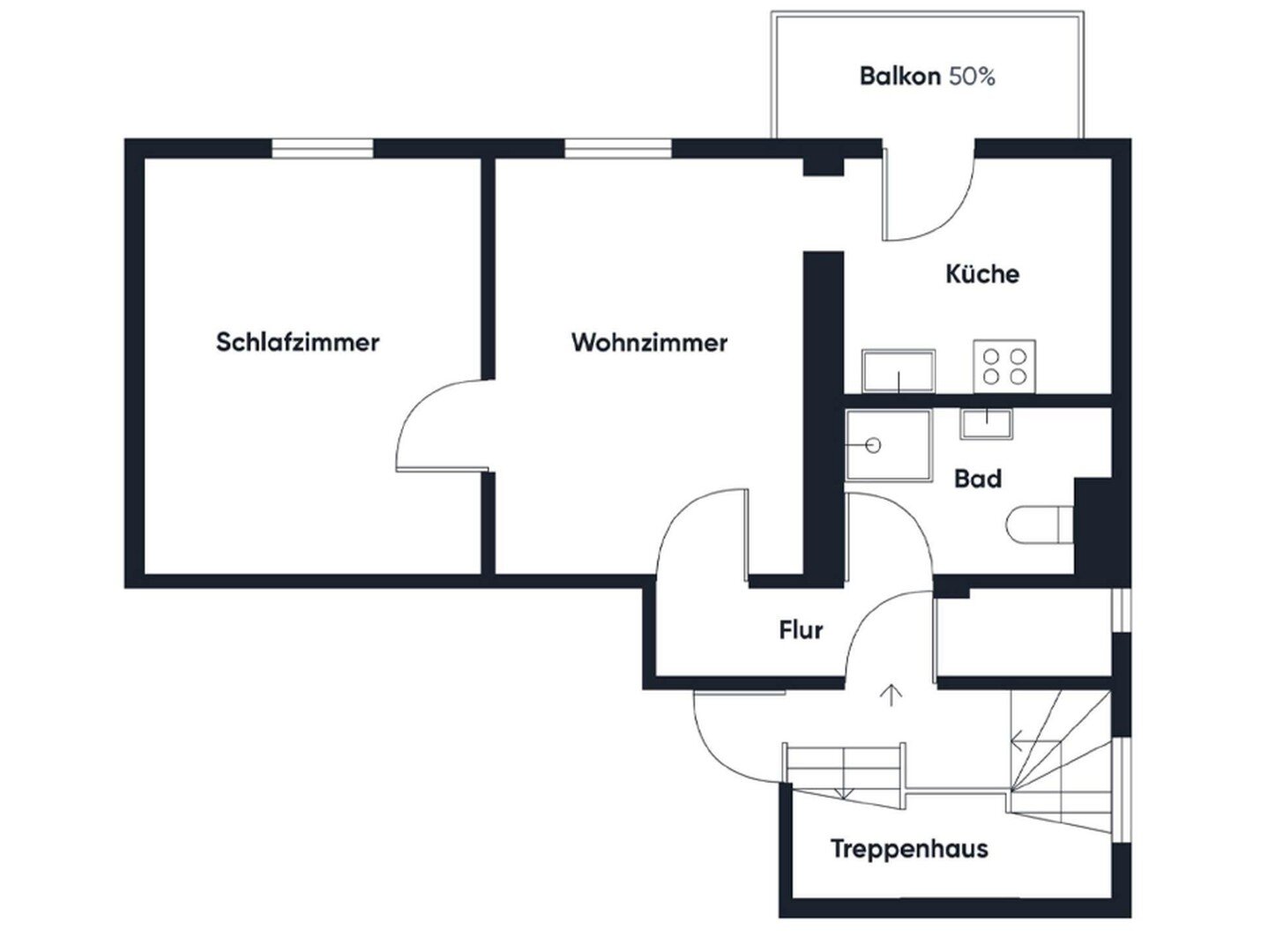 Wohnung zur Miete 1.100 € 2 Zimmer 42 m²<br/>Wohnfläche 1.<br/>Geschoss 01.02.2025<br/>Verfügbarkeit Olgastraße 97A Bopser Stuttgart 70180