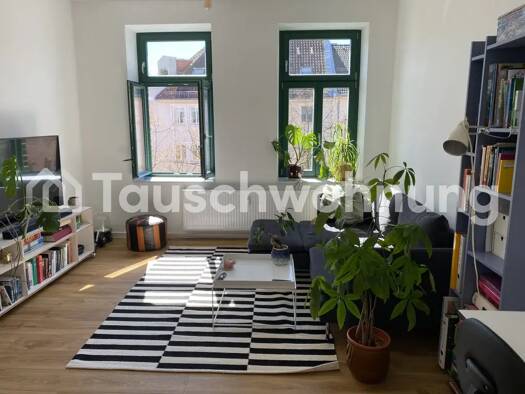 Wohnung zur Miete Tauschwohnung 770 € 2 Zimmer 62 m² 3. Geschoss Connewitz Leipzig 04277