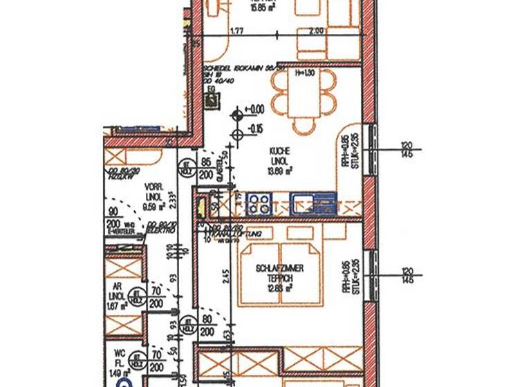 Wohnung zur Miete 878 € 73,8 m² Hauptstraße 29a/2 Echsenbach 3903