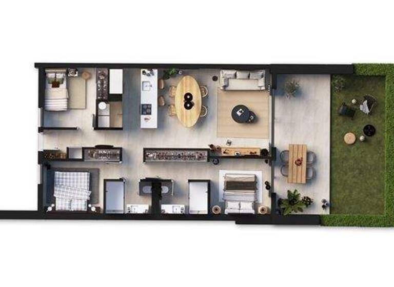 Wohnung zum Kauf - Erstbezug provisionsfrei 730.000 € 4 Zimmer 92 m² EG frei ab 01.07.2026 San Telmo 07159