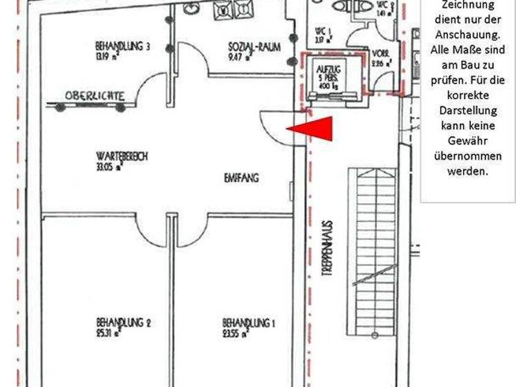 Bürofläche zur Miete 10,50 € 110 m² Bürofläche teilbar ab 110 m² Innenstadt Rosenheim 83022