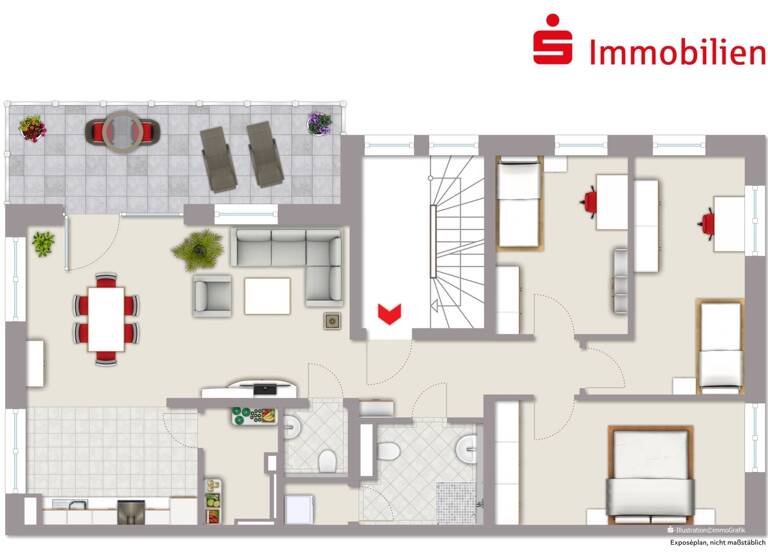 Wohnung zum Kauf - Erstbezug provisionsfrei 499.000 € 4 Zimmer 95,3 m² 1. Geschoss Offenbach am Main Offenbach 63069