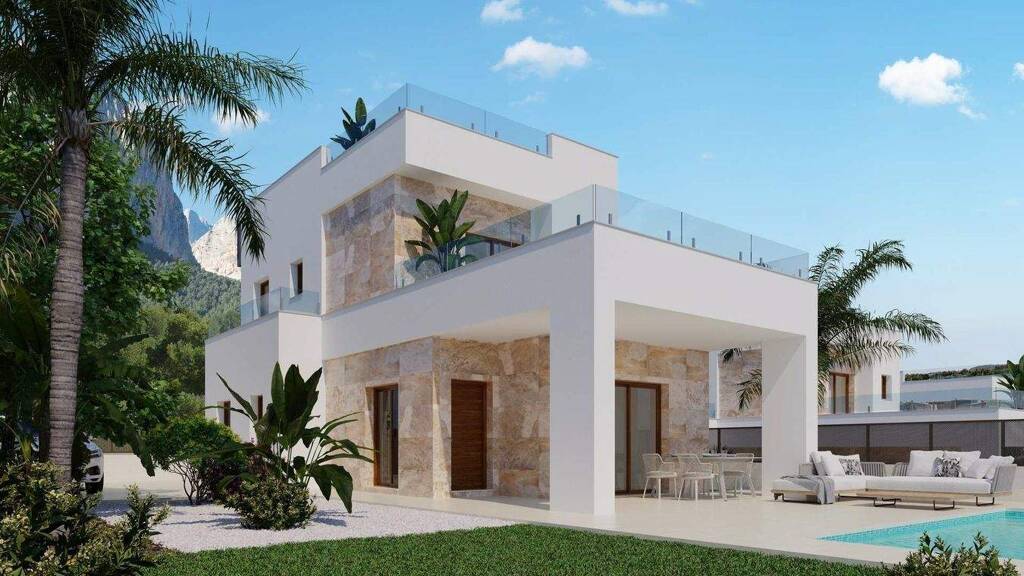 Villa zum Kauf provisionsfrei 598.000 € 4 Zimmer 129 m² 400 m² Grundstück Barony of Polop 03520