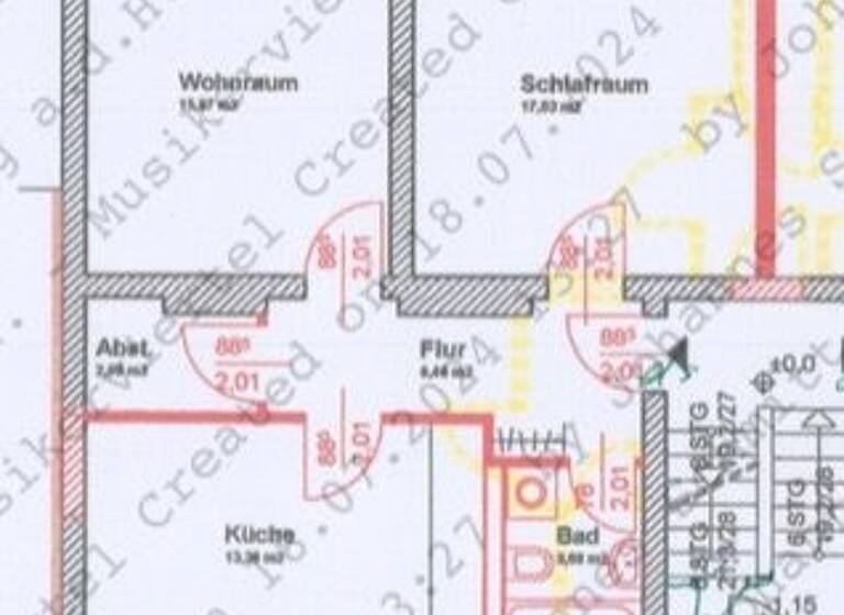Wohnung zur Miete 592 € 2 Zimmer 59,2 m² EG frei ab sofort Brucknerstraße 17 Görden Brandenburg an der Havel 14772