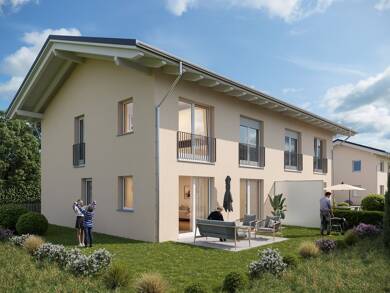 Mehrfamilienhaus zum Kauf - Neubau provisionsfrei 785.000 € 4 Zimmer 130 m² frei ab sofort Tattenhausen Großkarolinenfeld 83109