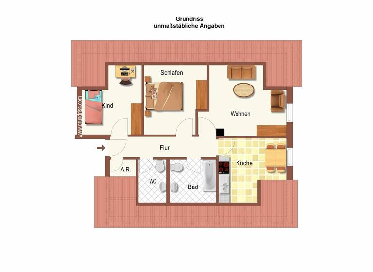 Wohnung zum Kauf 82.500 € 3 Zimmer 61 m² Bergen 29303